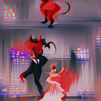 Fiery Dance with a Demon in Hellscape