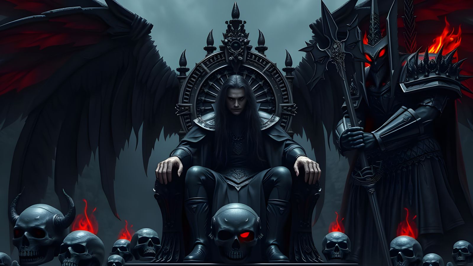 Lucifer and Scarlet King Rule Hell