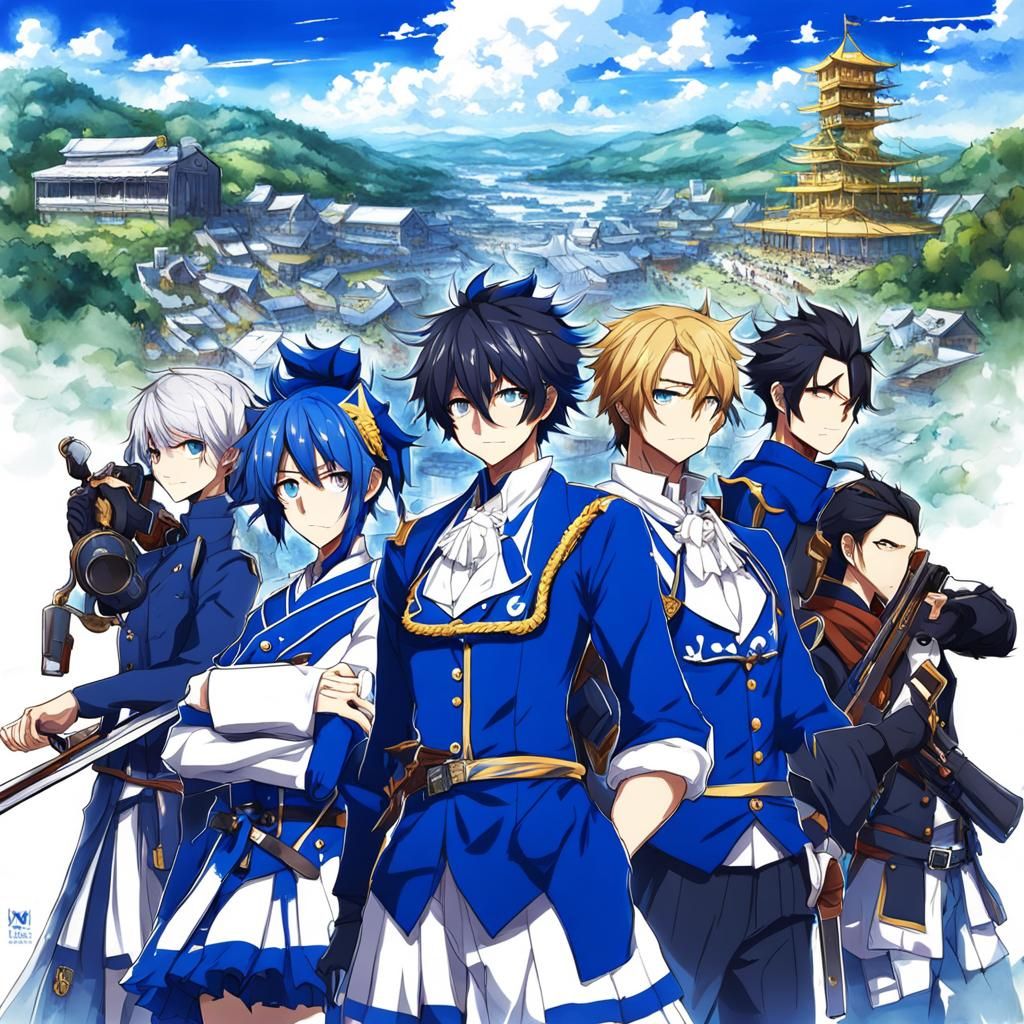 Kentucky Personified: An Anime-Style Rendition