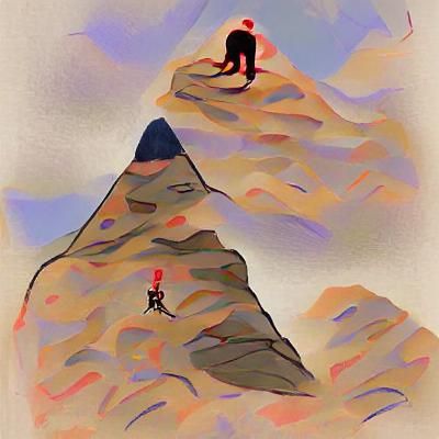 Mountain Climber Conquers Doubts