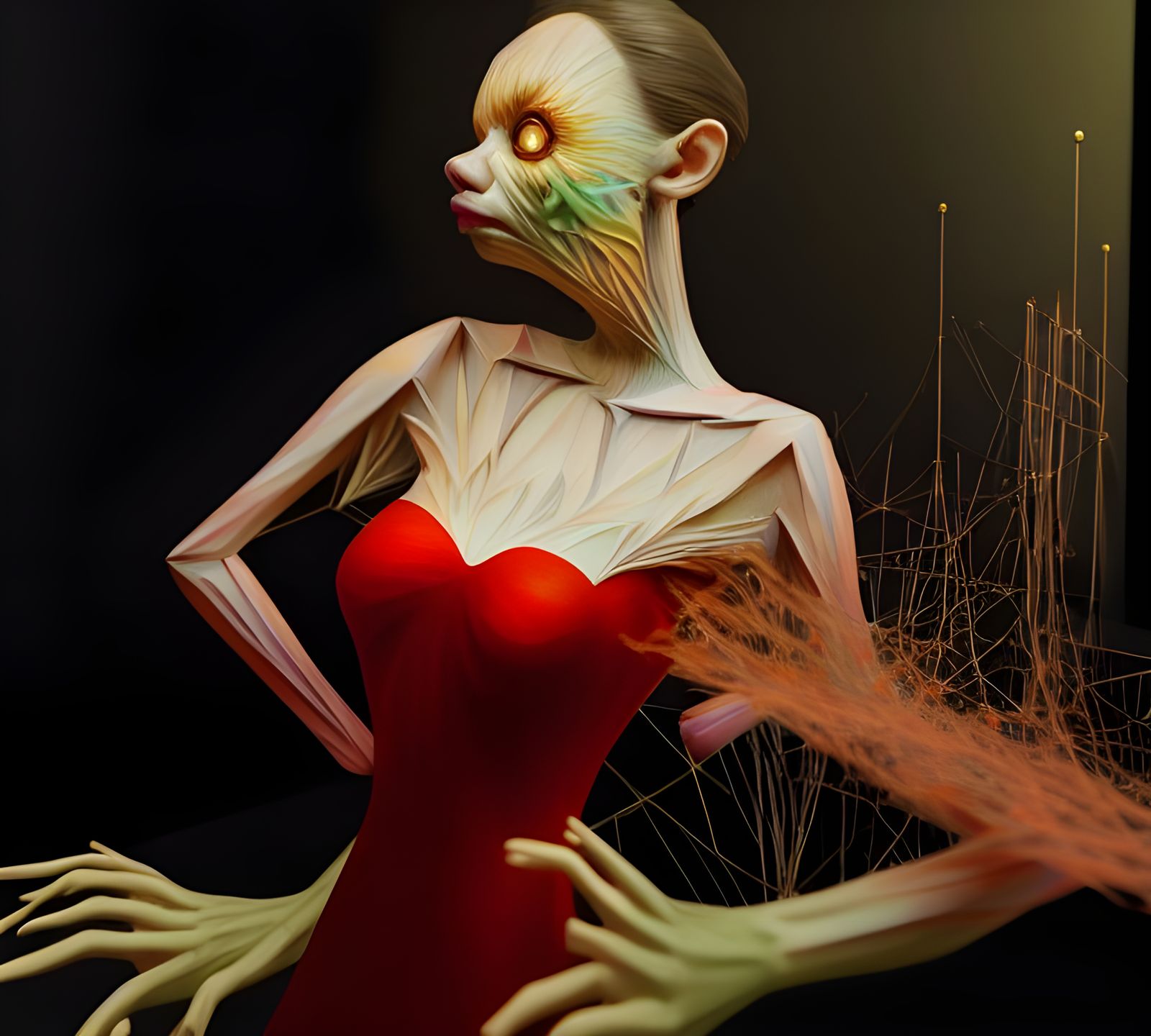 Magical Biological Forms with Dreamy Chromatic Aberrations