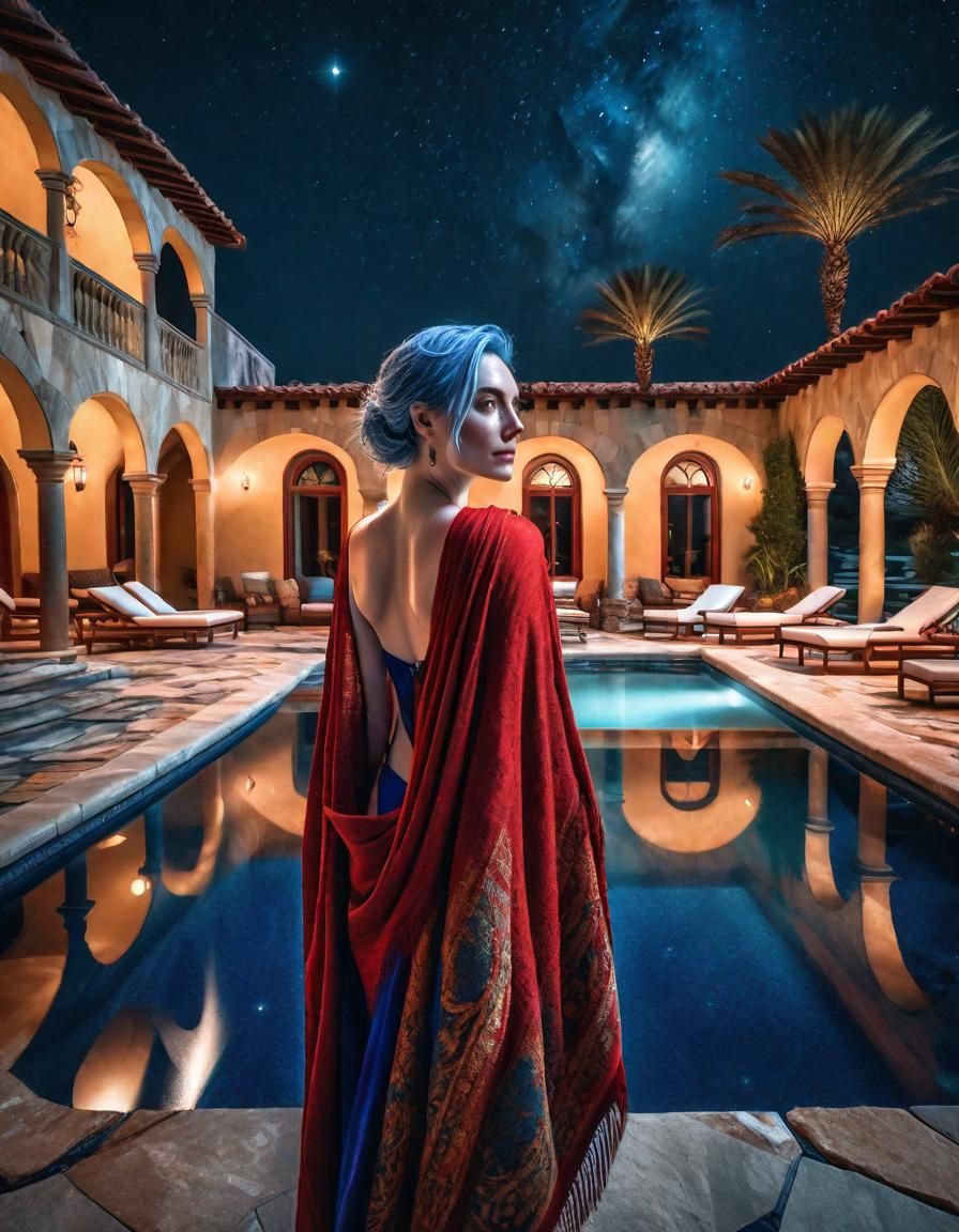 Hyperdetailed Close-Up of Woman in Renaissance Style