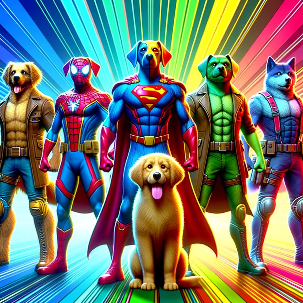 Avengers Reimagined as Heroic Dog Breeds