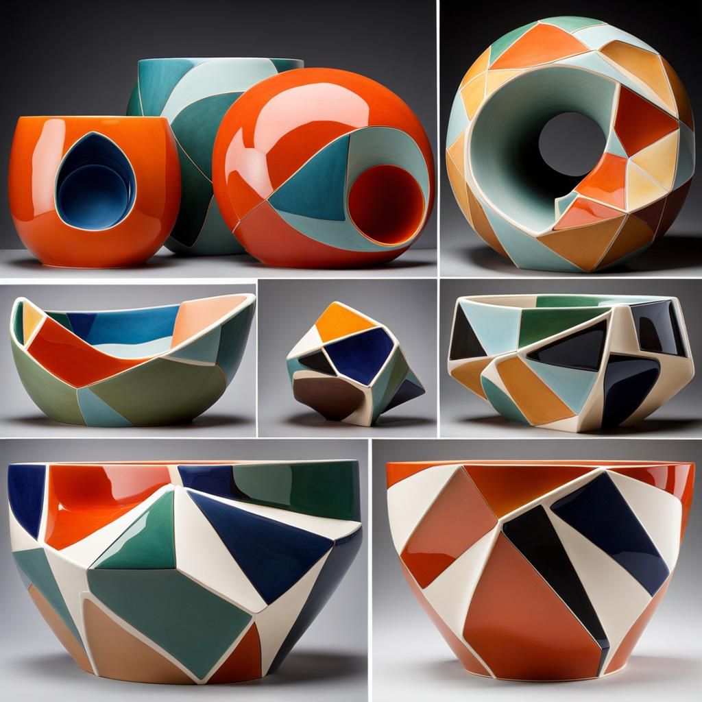 Cubist Ceramic Masterpieces: Unconventional Art
