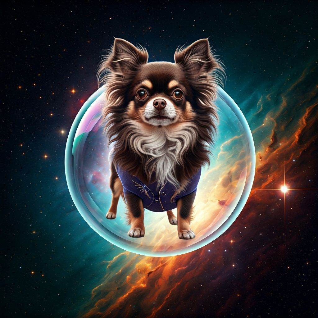 Chihuahua Explorer in Cosmic Bubble