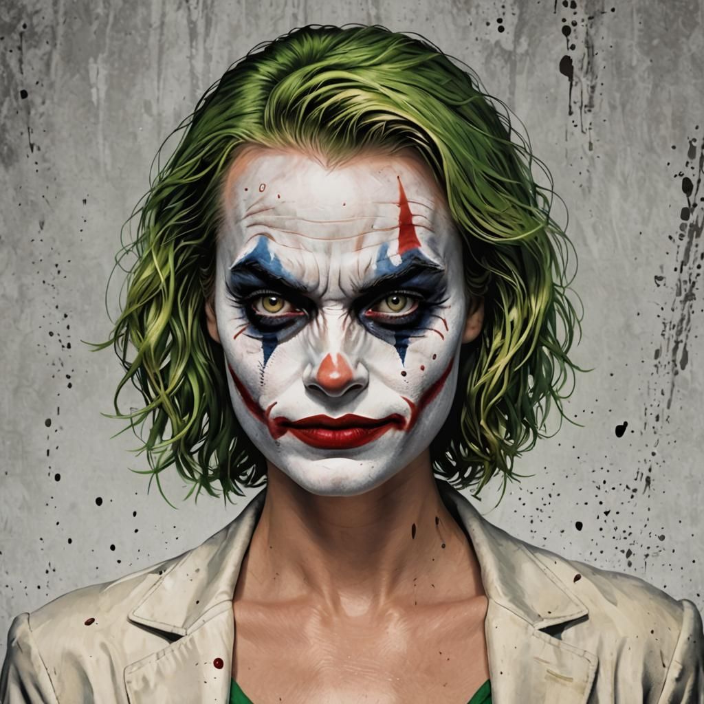 Margot Robbie as The Joker Reimagined