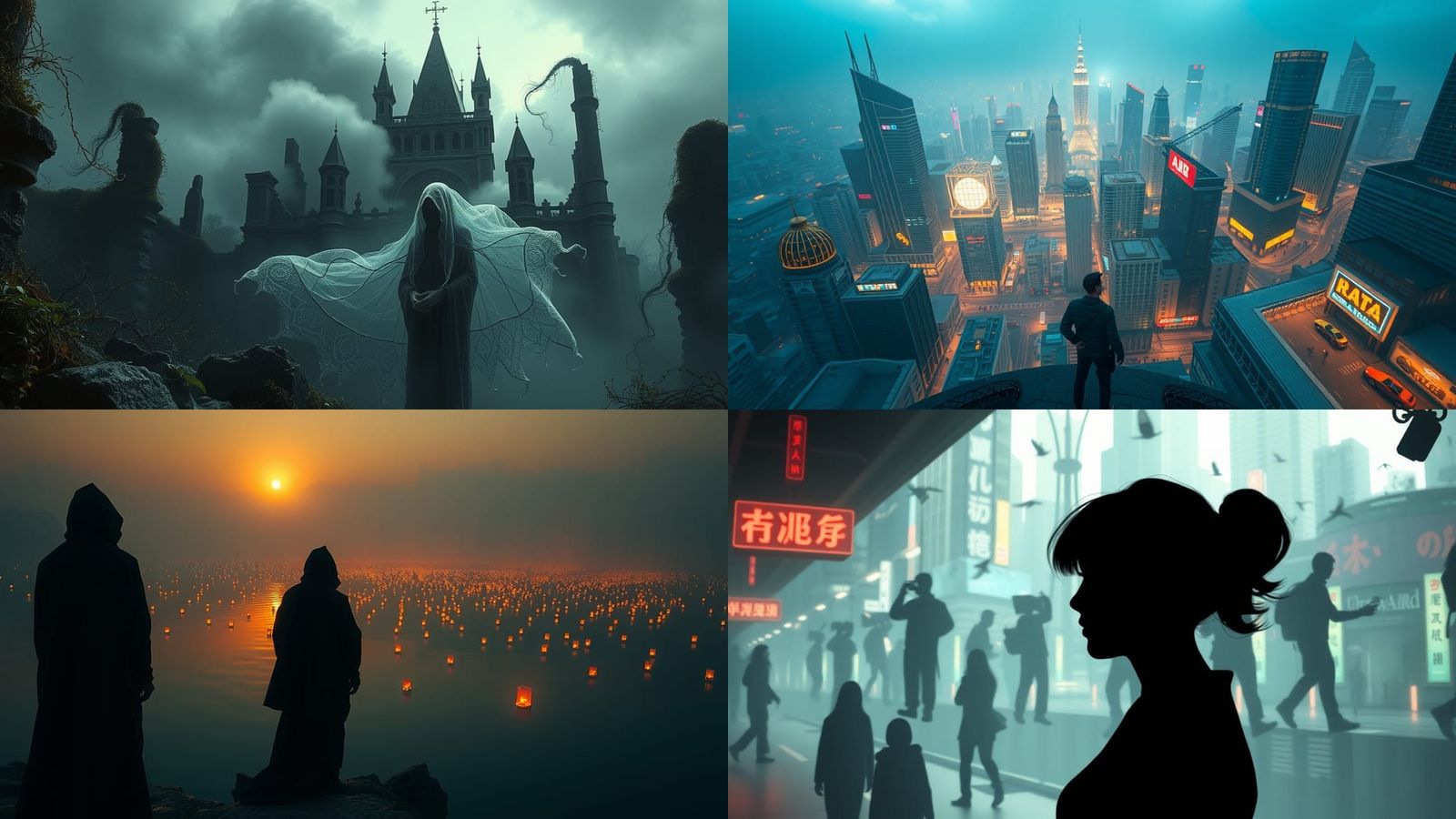 Cinematic 3D Game Scene in 8K Resolution