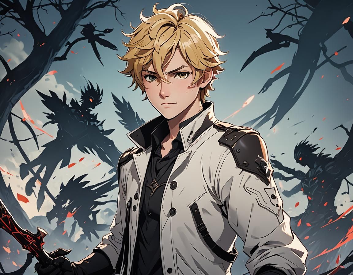 Adrien Agreste in RWBY Anime Style