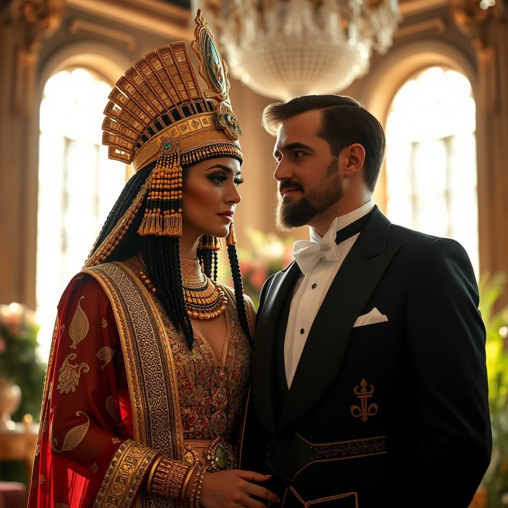 Cleopatra and Henry VIII: A Modern Egyptian Wedding