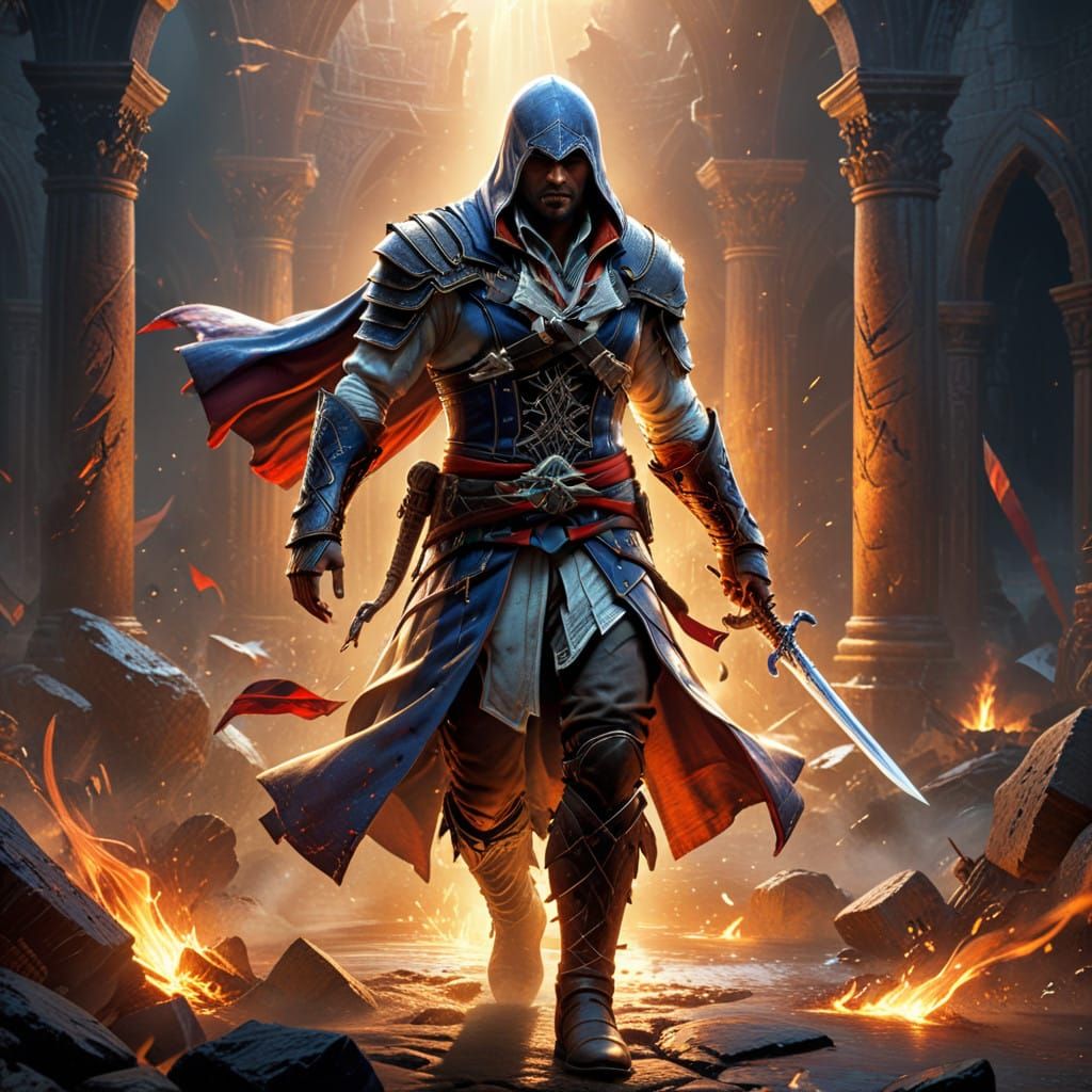 Eldritch Warrior in Crepuscule Light