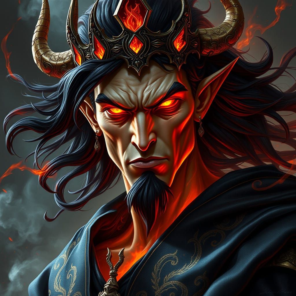 Majestic Fire King Hadhuul Reigns Supreme