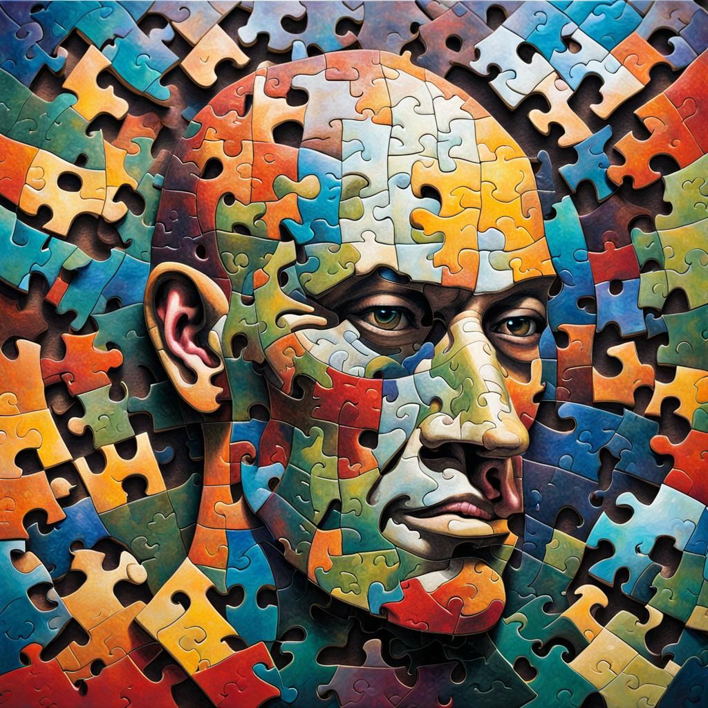 puzzle portrait