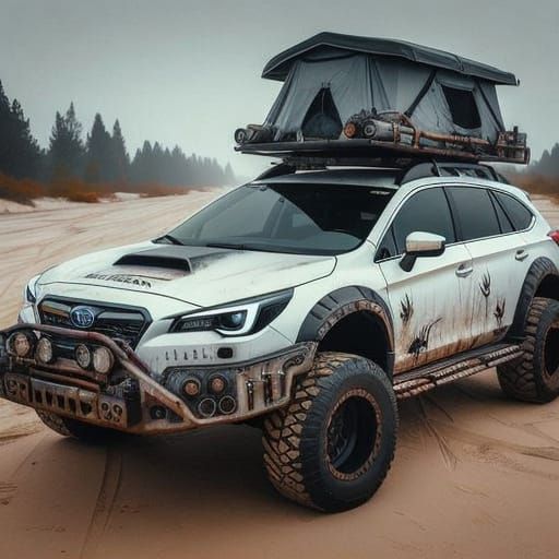 Madmax Baja Edition Subaru Outback in Fantastical Off-Road L...
