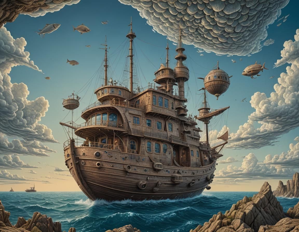 Fantasy ship