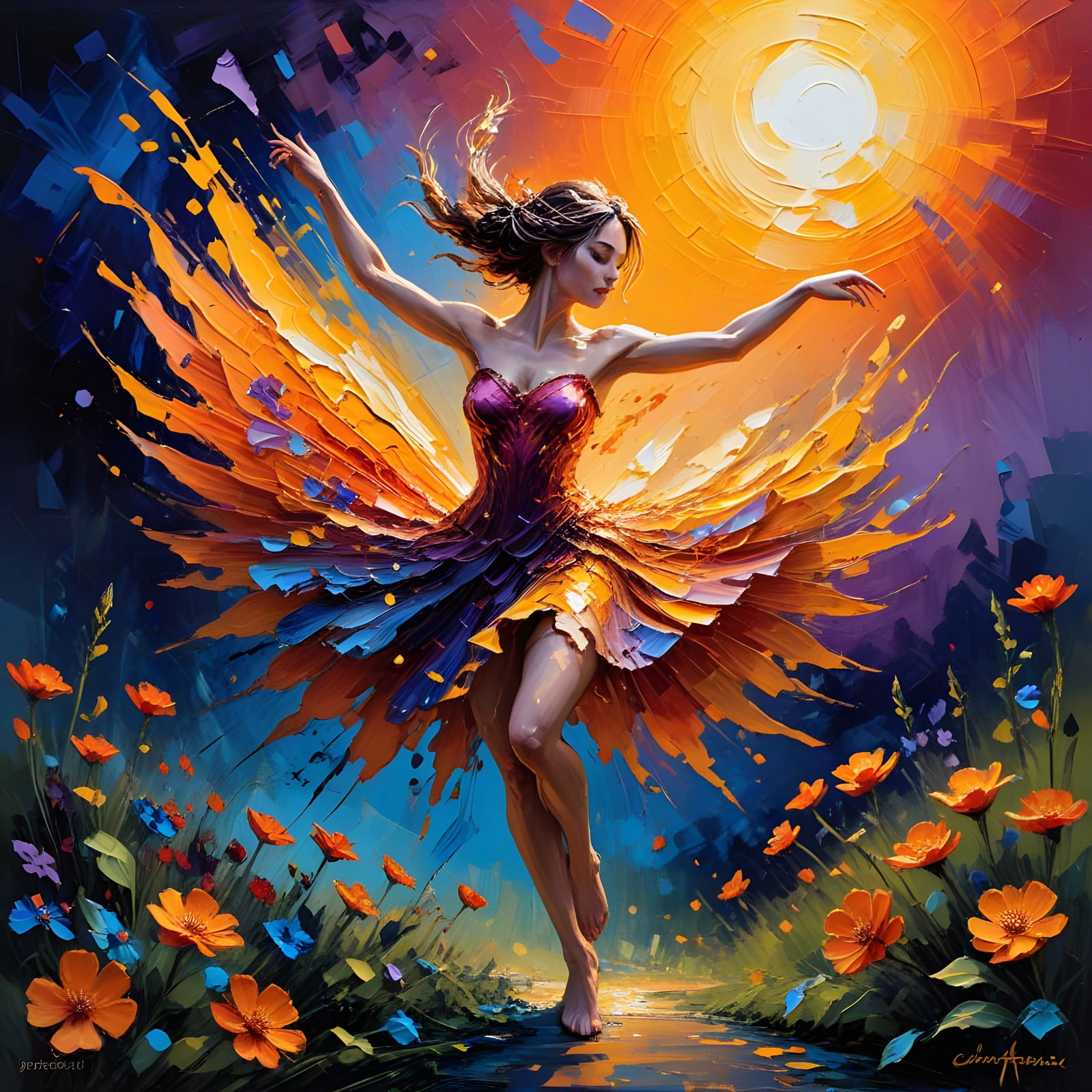 Sunset Fairy 🧚‍♀️