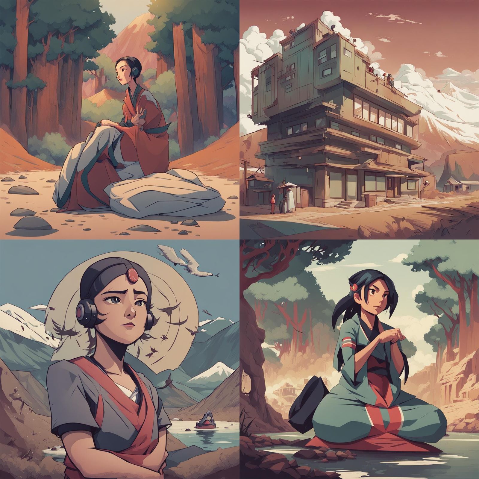 Artwork in Style of Bryan Konietzko