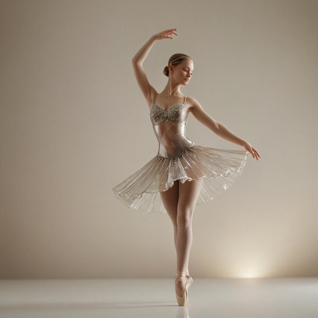 The most beautiful photo of a ballerina glass figurine you´v...