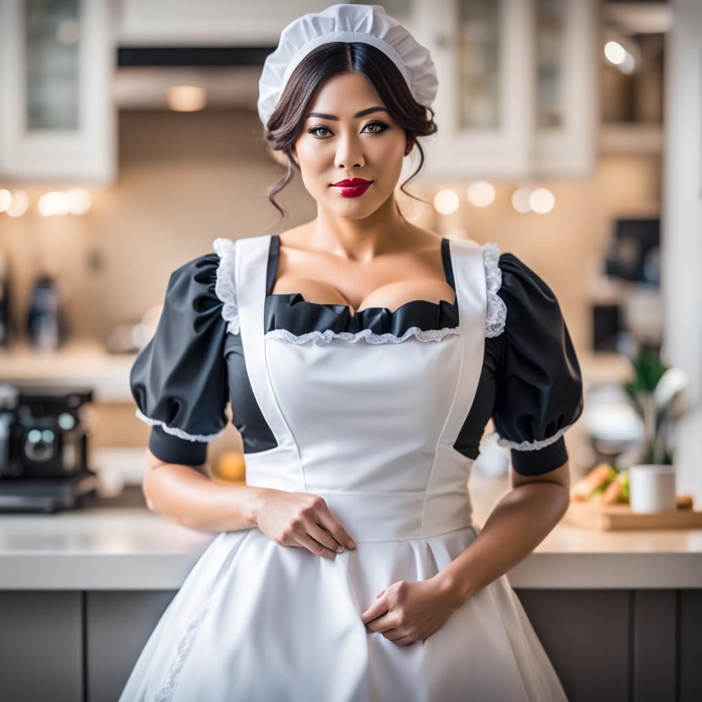 Maid Portrait in Professional Photography Style