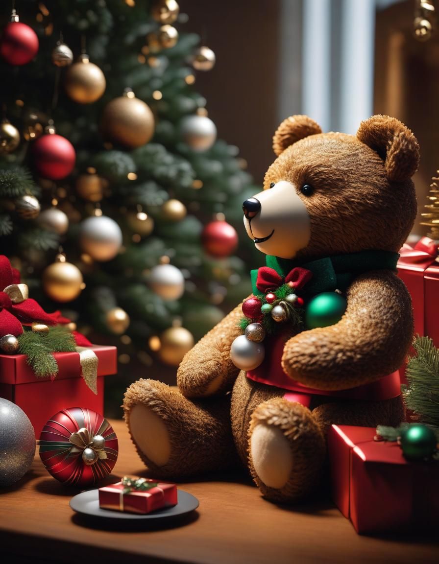 Mr. Teddy Christmas by Per.