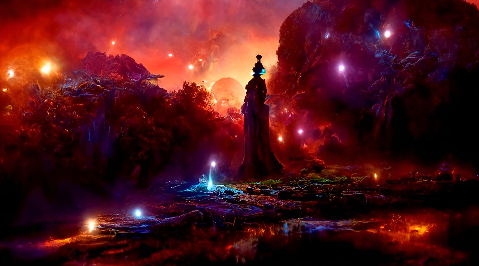 Cosmere Soulcaster Photoillustration: Fantasy Concept Art