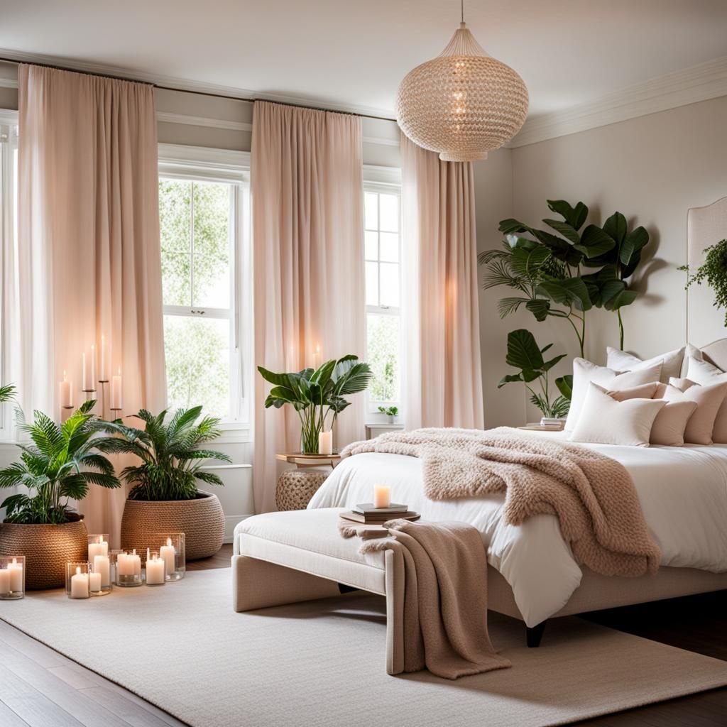 Romantic Sanctuary in Pastel Hues