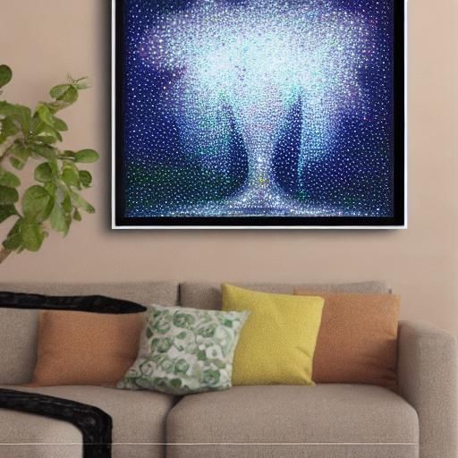 Rainwater Bubbles and Cracked Diamond Painting