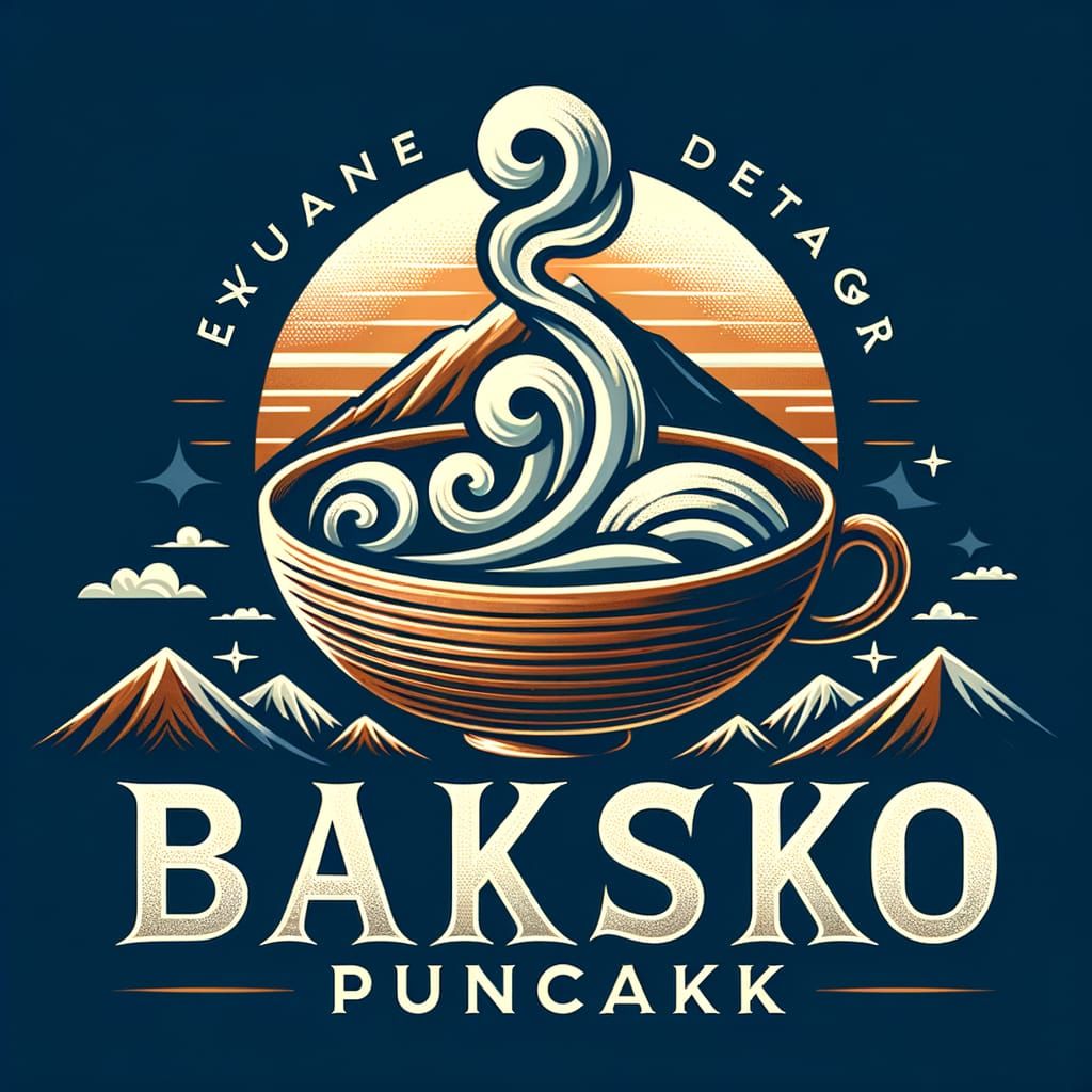 Timeless Logo Design for Bakso Puncak, Indonesian Restaurant