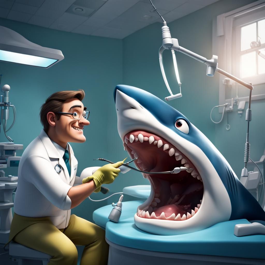 Just a little tooth decay