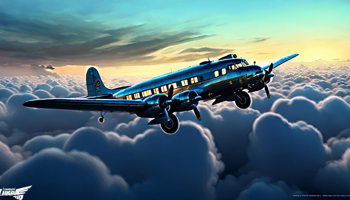 Amelia Earheart's Last Flight: Dark Fantasy Concept Art