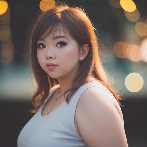 Professional Portrait of a Plus-Size Woman