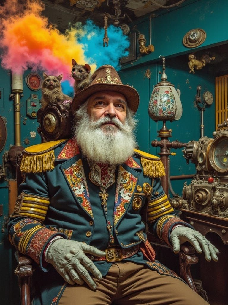 WHAT WAS CAPTAIN NEMO SMOKING JUST NOW?