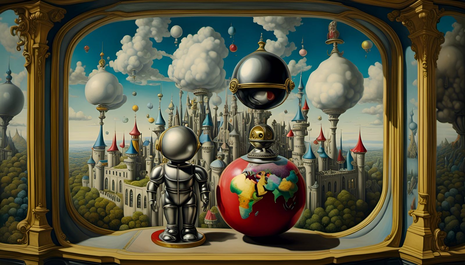 Surreal Encounter of Universal Opposites