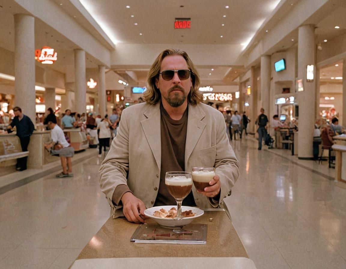 The Big Lebowski: White Russian in the Mall