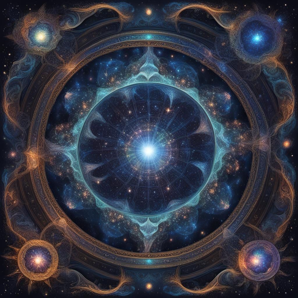 Magnificent Astral Expanse: AI Vision