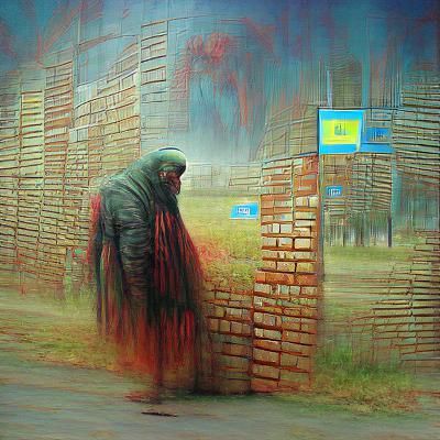 Surreal Digital Portrait of an AI Being