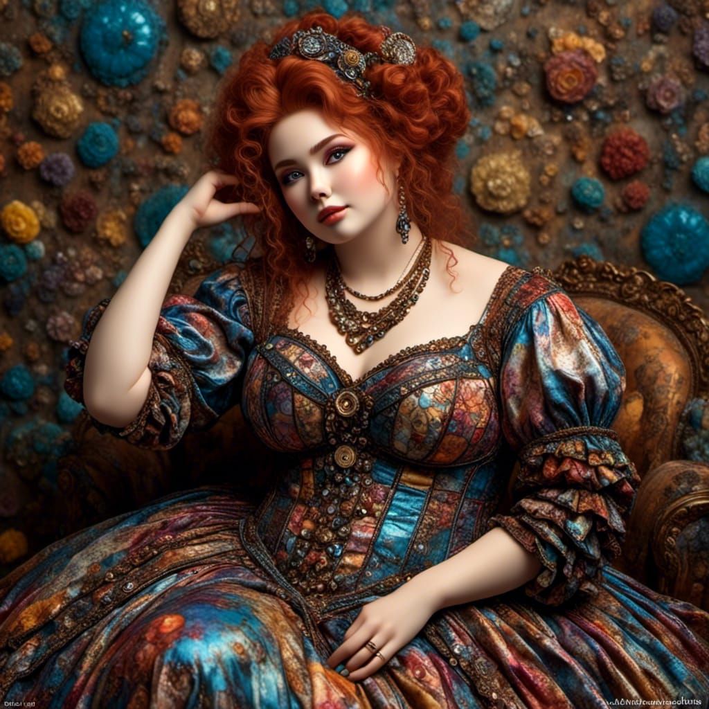 Penny in her new dress