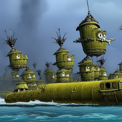 Horror Spongebob Battle for Bikini Bottom