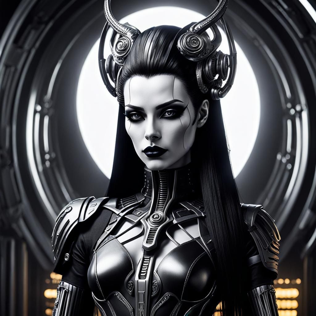 Goth Band in Crayon, a Surreal Rayograph