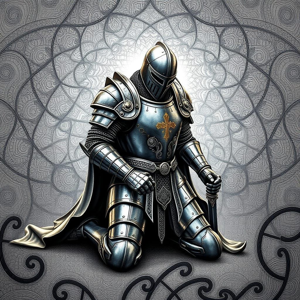 Armored Knight in Agony, Fractal Armor