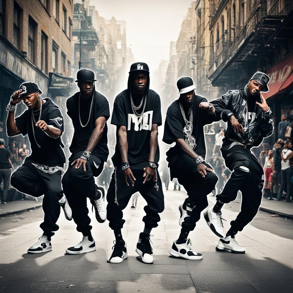 Hip-hop dancers