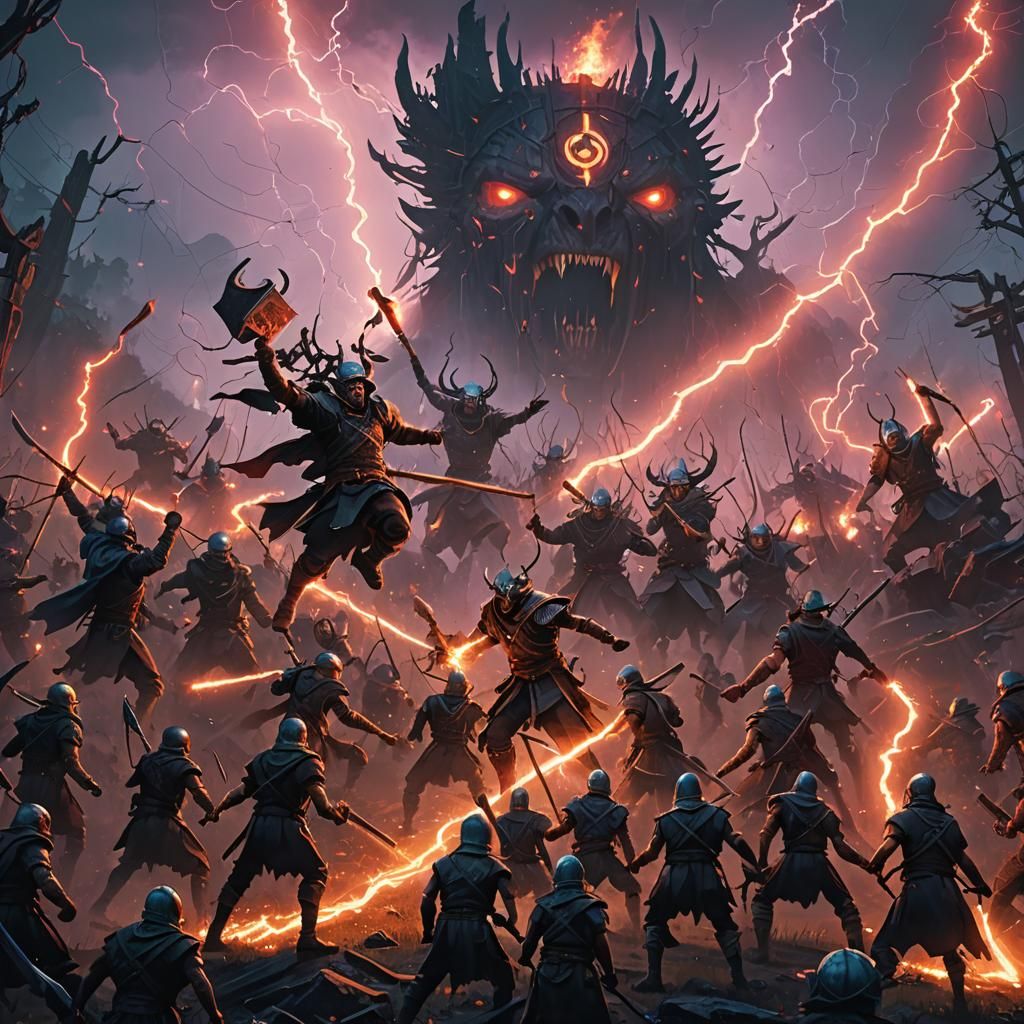 Epic Fantasy Battle for the Last Vibration