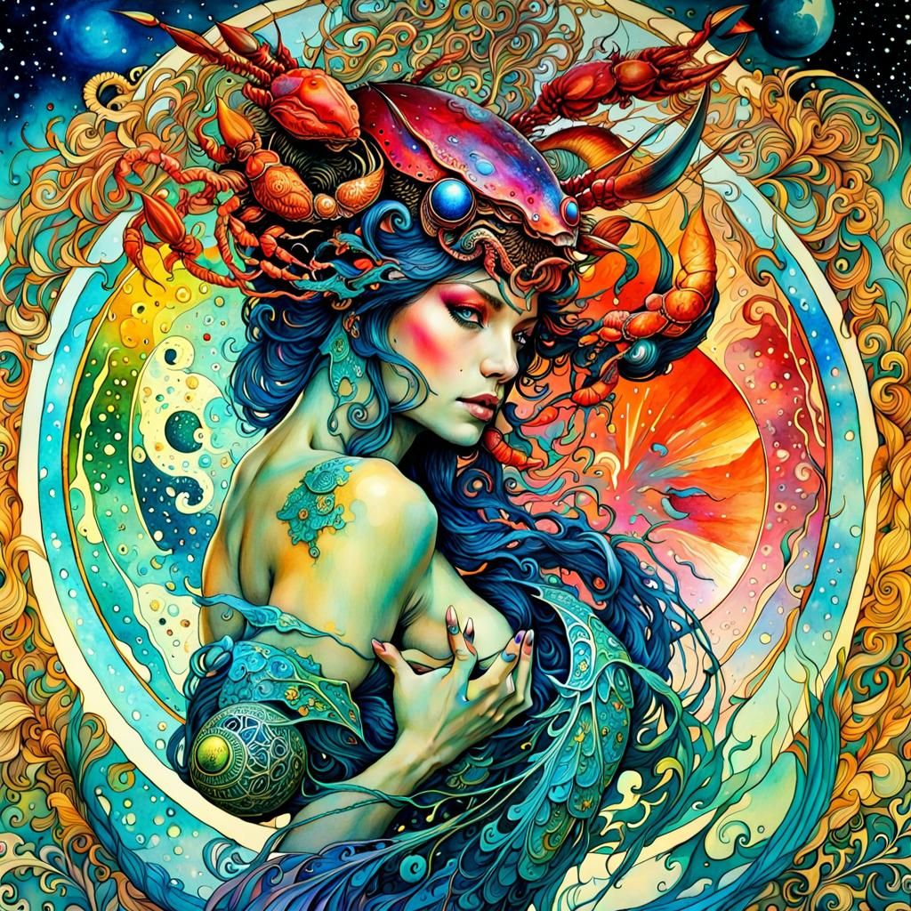 Sagittarian Season Cancer Crab Moon Euler