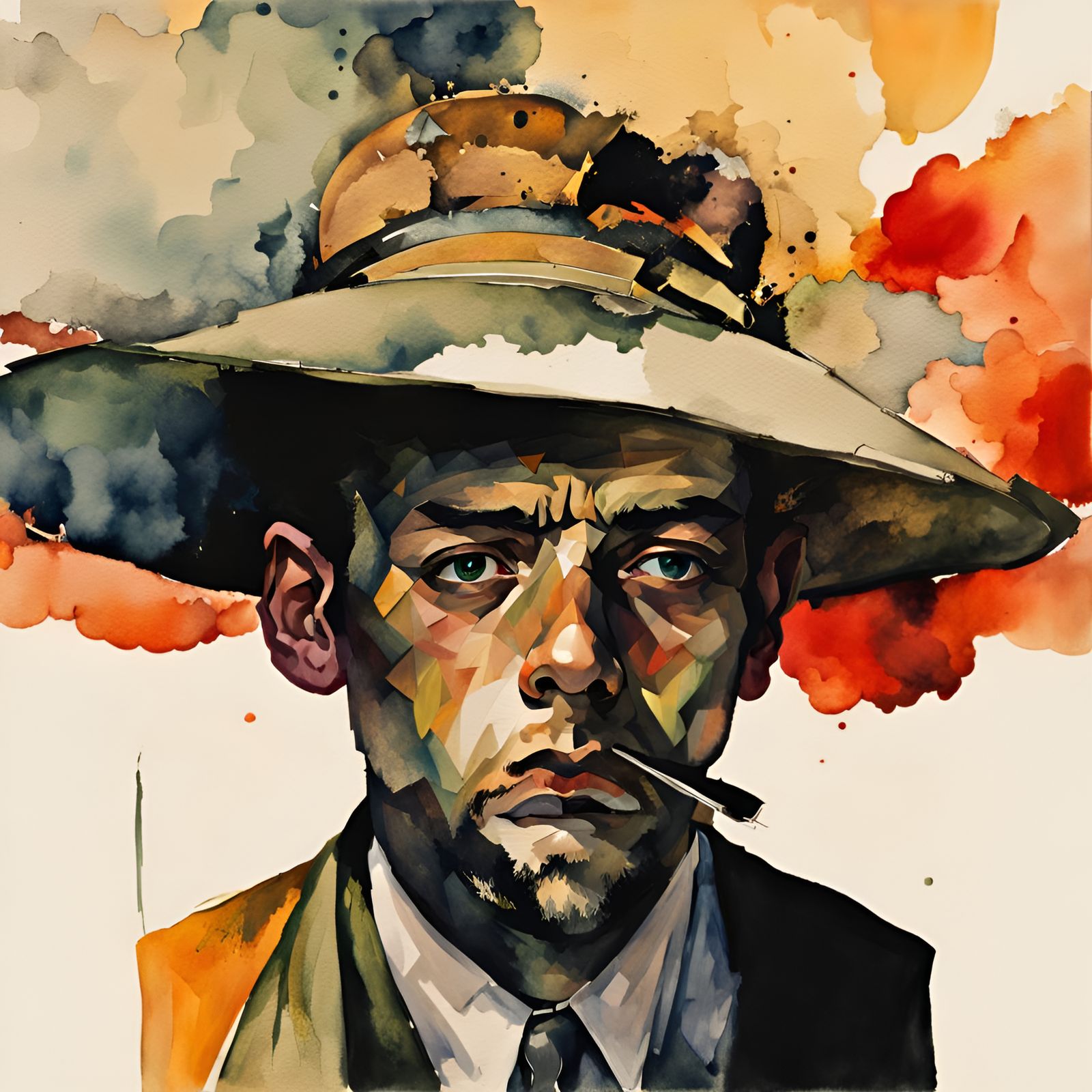 Deleuze Philosophy Comic in Bio-Punk Style