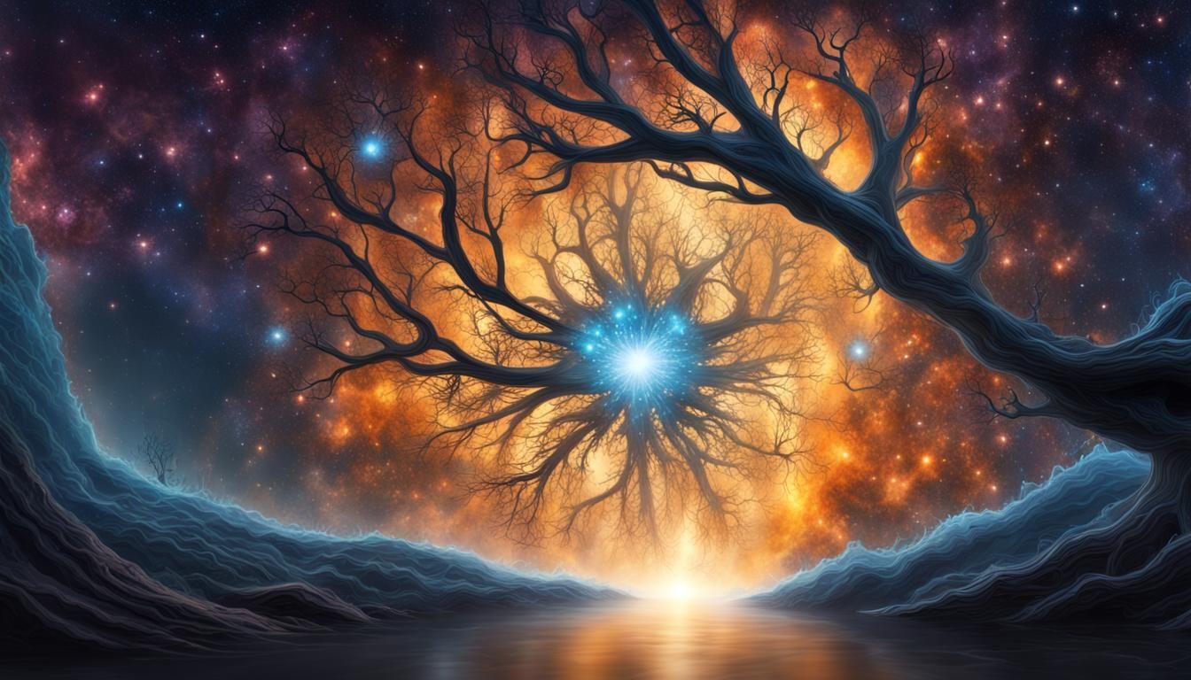 Mysterious Galactic Dendritic Structure