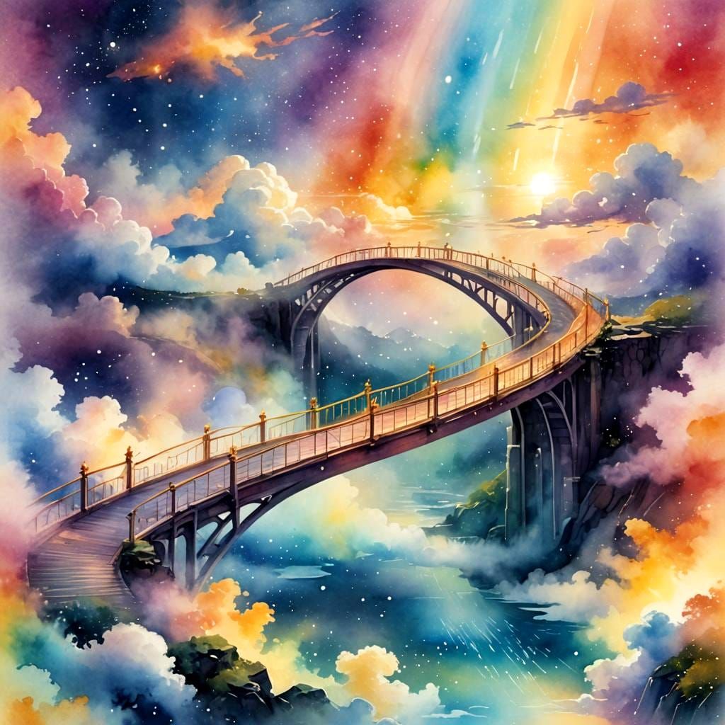 Regenbogenbrücke Bifröst - Valhalla ruft mich