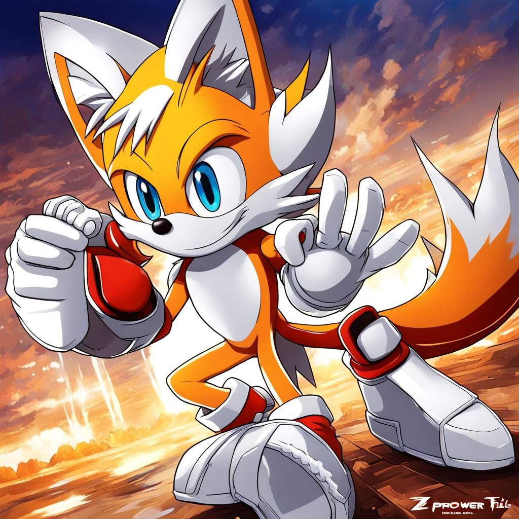 Anime Style Tails from Sega Suit