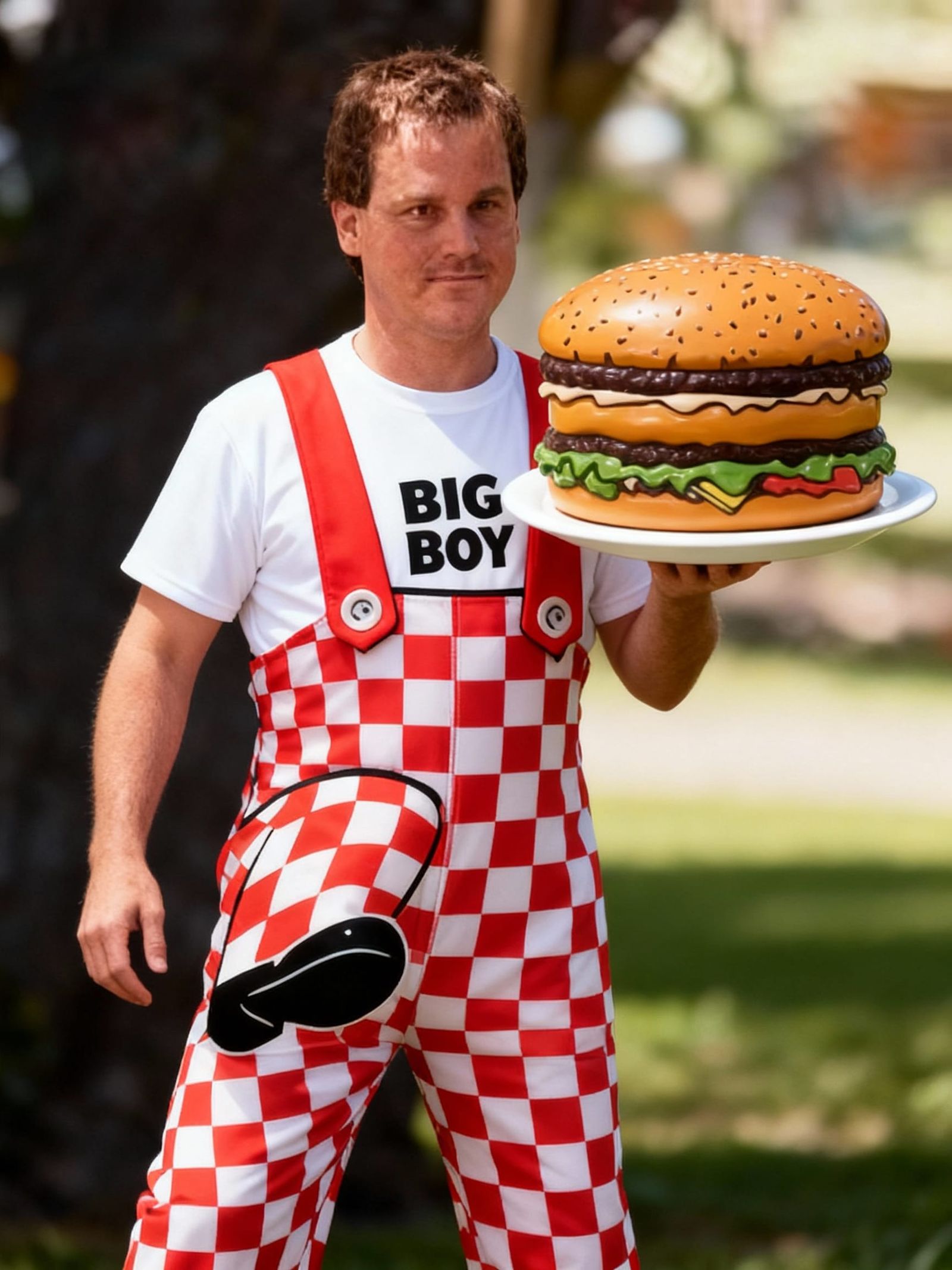 Bob's Big Boy Logo Halloween Costume Design