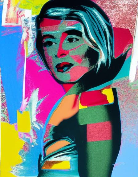 Warhol-Inspired Pop Art: Repetitive Imagery in Bold Colors