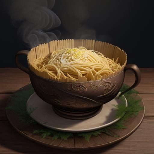 Mystical Forest Pasta: Fantasy Art in Unreal Engine