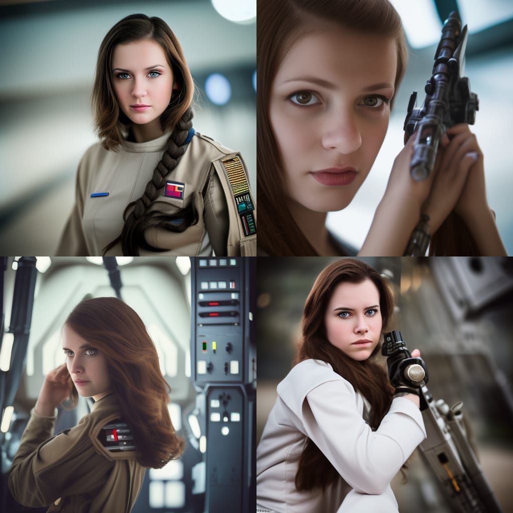 Star Wars Imperial Navy Captain Portrait